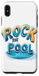 iPhone XS Max Awesome and Vibrant Rock the Pool Statement Costume Case