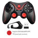 Ue 3 En 1 Manette De Jeu Sans Fil, Bluetooth Compatible, Pour Ps3, Tv, Pc, Ordinateur Portable, Iphone, Téléphone Intelligent Android