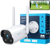 GNCC Security Camera Outdoor, 2K CCTV Camera, Cameras House Security, 2-Way &