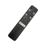 Uusi alkuperäinen RC802V FUR7 Kaukosäädin Google Assistant Voice TCL TV:lle 55C715 49S6800FS 50P8S 55EP680