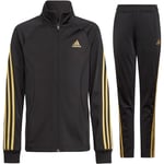 Adidas Girls Tracksuits Bottoms 3-Stripes Trouser Full Zip Jacket Track Suit