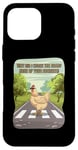 Coque pour iPhone 16 Pro Max Chicken Funny Why Did I Cross The Road No of Your Business