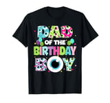 Dad And Mom Of The Birthday Boy Monster Family Party Decor T-Shirt