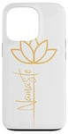 iPhone 13 Pro Yoga Lotus Flower Namaste Sleek Case