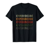 Love Heart Evermore Tee Grunge Vintage Style Black Evermore T-Shirt