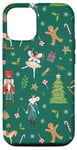 iPhone 12/12 Pro Xmas Nutcracker Ballet Girl & Rat King Cute Christmas Theme Case