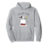 Peanuts Snoopy Sleigh Ride Christmas Pullover Hoodie