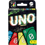 UNO Iconic Series 2000's Matching Card Game Featuring Decade Themed Design