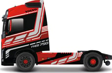 Bburago Str. Fire Haulers Volvo Fh16 Dark Red 1:43 Bburago