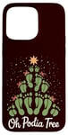 iPhone 15 Pro Max Oh Podiatree Funny Tree Foot Christmas Staff Squad Xmas Tree Case