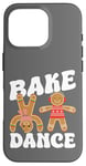 Coque pour iPhone 16 Pro Bake Dance, jeu de mots amusant pour biscuits de Noël