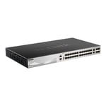 D-LINK D-Link DGS 3130-30S - Commutateur L3 Lite Géré 24 x Gigabit SFP + 2 10 Ethernet 4 SFP+