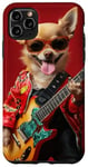 iPhone 11 Pro Max Chihuahua Dog lovers Rock music Cute pets Pet Fun Case