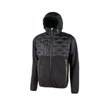 Veste hybride softshell Spock taille XL Black Carbon U.POWER