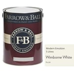 Farrow & Ball - Modern Emulsion - 5L - Wimborne White No.239 - To Clear