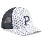 PUMA Palms Trucker Cap White Glow-deep Navy - Caps unisex