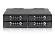 ICY DOCK – ToughArmor MB699VP-B V3 4x2.5" NVMe U.2/U.3 PCIe 4.0 for 5.25" with OCuLink