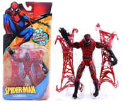 Venom Spider-Man Carnage Spiderman With Capture Webs 6" Action Figure Official