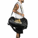 Adidas adiACC051B-103 2in1 Bag Material: PU Gym Bag Unisex BlackGold S