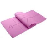 LUOXUEFEI Mats 183X61Cm Yoga Mat With Body Line Fitness Non Slip Carpet Thick Mats For Gym Mats Pads