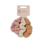 Cosy Club Sherpa Fleece Scrunchies 3 Pack