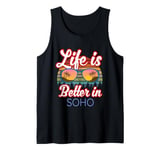 Soho Souvenir / Proud New Yorker / 'Life Is Better In Soho!' Tank Top