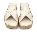 Bonateks Femme FRRBTRLKY100112 Wedge Sandal, Beige, 37 EU