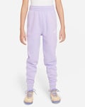 Nike Sportswear Club Fleece Older Kids' (Girls') High-Waisted Fitted Trousers