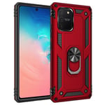 Samsung Galaxy A71 5G      Military Armour Case    Red