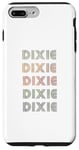 iPhone 7 Plus/8 Plus Love Heart Dixie Tee Grunge/Vintage Style Black Dixie Case