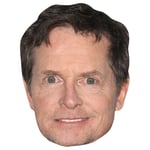 Michael J. Fox (Brown Hair) Big Head. Larger than life mask.