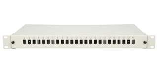 Extralink 24 CORE FIBER OPTIC PATCH PANEL WHITE V2 Patchpanel