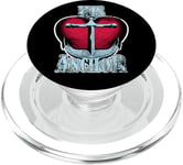 His Anchor Husband Matching Couple Motif PopSockets PopGrip for MagSafe