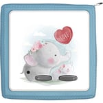 TheSmartGuard Protective Film Suitable for The Toniebox, foil Sticker, Baby Elephant Holds Balloon Love