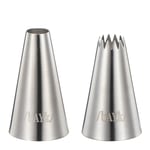 Modern House - bAYk tyllset 2-pack R7 rund 7 mm och S8 stjärna 8 mm