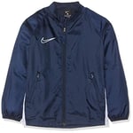 Nike B NK RPL ACDMY JKT Veste Garçon, Obsidian/White/White, FR : M (Taille Fabricant : M)