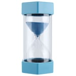 (Blue)Hexagonal Hourglass Sand Timer 30 Minutes Timer Clock For Classroom SG