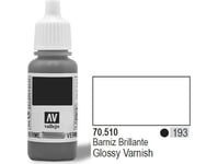 Vallejo 70.510, Transparent, Glansigt, 17 Ml, Plastflaska