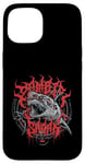 Coque pour iPhone 15 Zombie Army Requin zombie