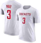 DHFDHD Basketball Jersey Rockets Wei Shao Curry Wade Harden Owen Simmons George Wei Shao Basketball Short Sleeve T-Shirt Jerseys (Color : White 2, Size : Medium)