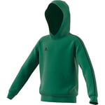 adidas Kid's Core 18 Hoody, bold green/Black, 176 (2XL)