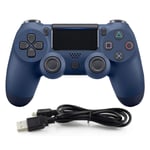 HALASHAO PS4 Controller, wireless game controller for wireless PC/PS4/Steam game controller, playstation 4 games,Dark Blue