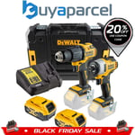 Dewalt DCK2062P2 18v Brushless DCD709 Combi Drill DCF809 Impact Driver 2 x 5.0ah