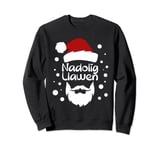 Nadolig Llawen Wales Welsh Cymru Happy Christmas Santa Claus Sweatshirt