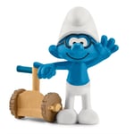 Schleich Smurfs, Collectible Retro Cartoon Toys for Boys and Girls, Segway Smurf