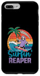 Coque pour iPhone 7 Plus/8 Plus Surfin' Reaper Faucheuse Halloween