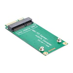 Cablecc Adaptateur mSATA vers Mini PCI-e SATA SSD 3 x 7 cm pour ASUS Eee PC 1000 S101 900 901 900A T91 3 x 5 cm