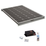 Antarion - Pack Panneau solaire 120W + Kit de pose solaire avec régulateur MPPT10A bluetooh