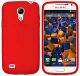 mumbi Coque de protection pour Samsung Galaxy S4 mini TPU gel silicone rouge