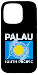 iPhone 14 Pro Flag of Palau South Pacific Spotted Shark Case